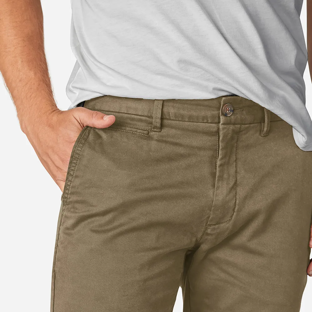 Perk chinos in Dark khakhi