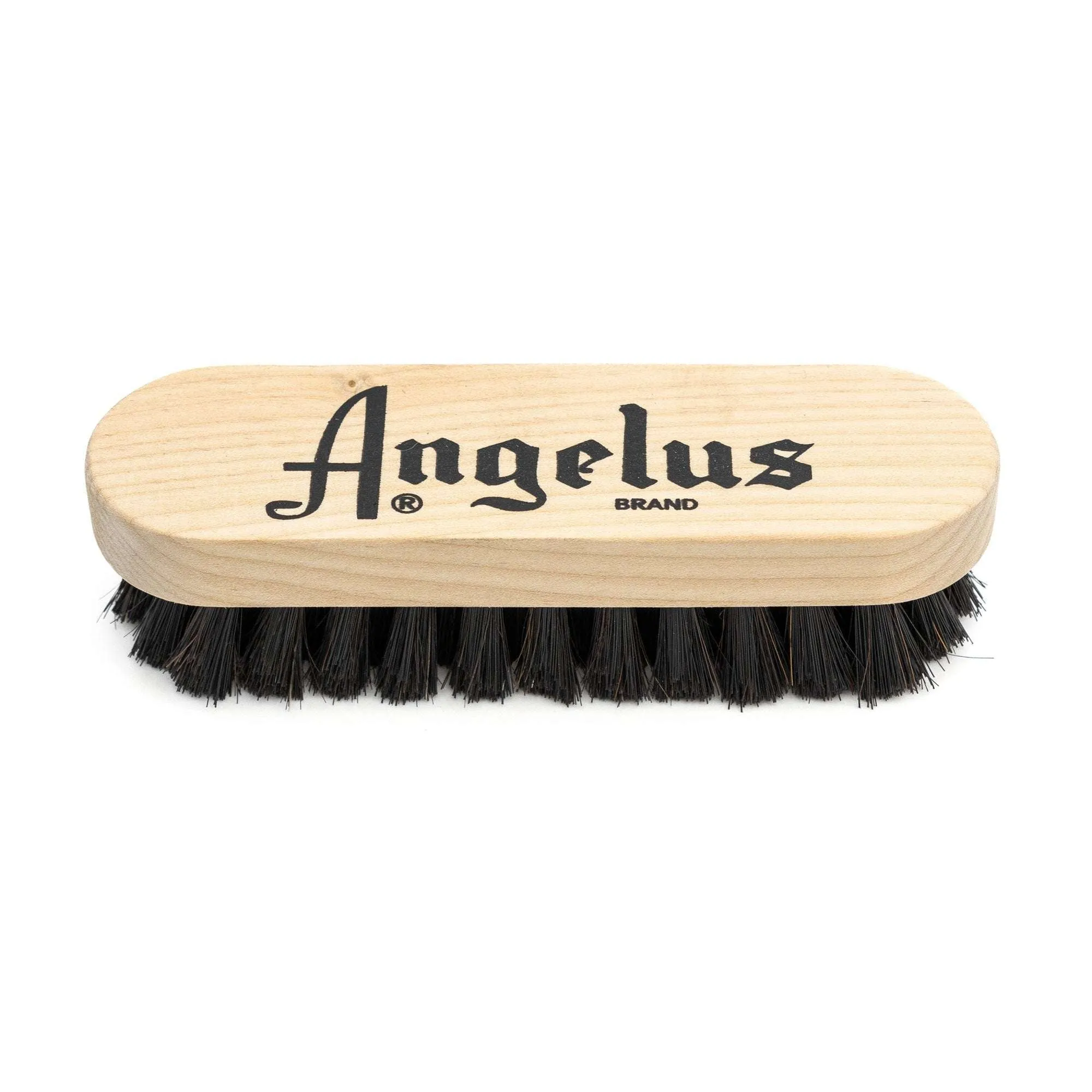 Premium Shoe Shine Brush - 100% Real Horsehair