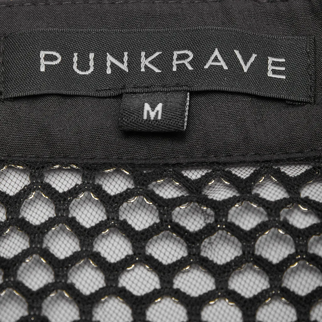 Punk mesh Translucent men Vest WT-620DQM WT-620BXM