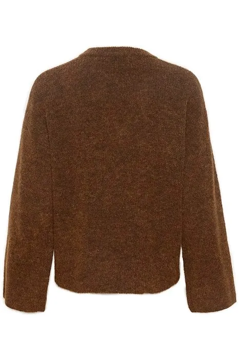 RIANNA V NECK KNIT - MEW
