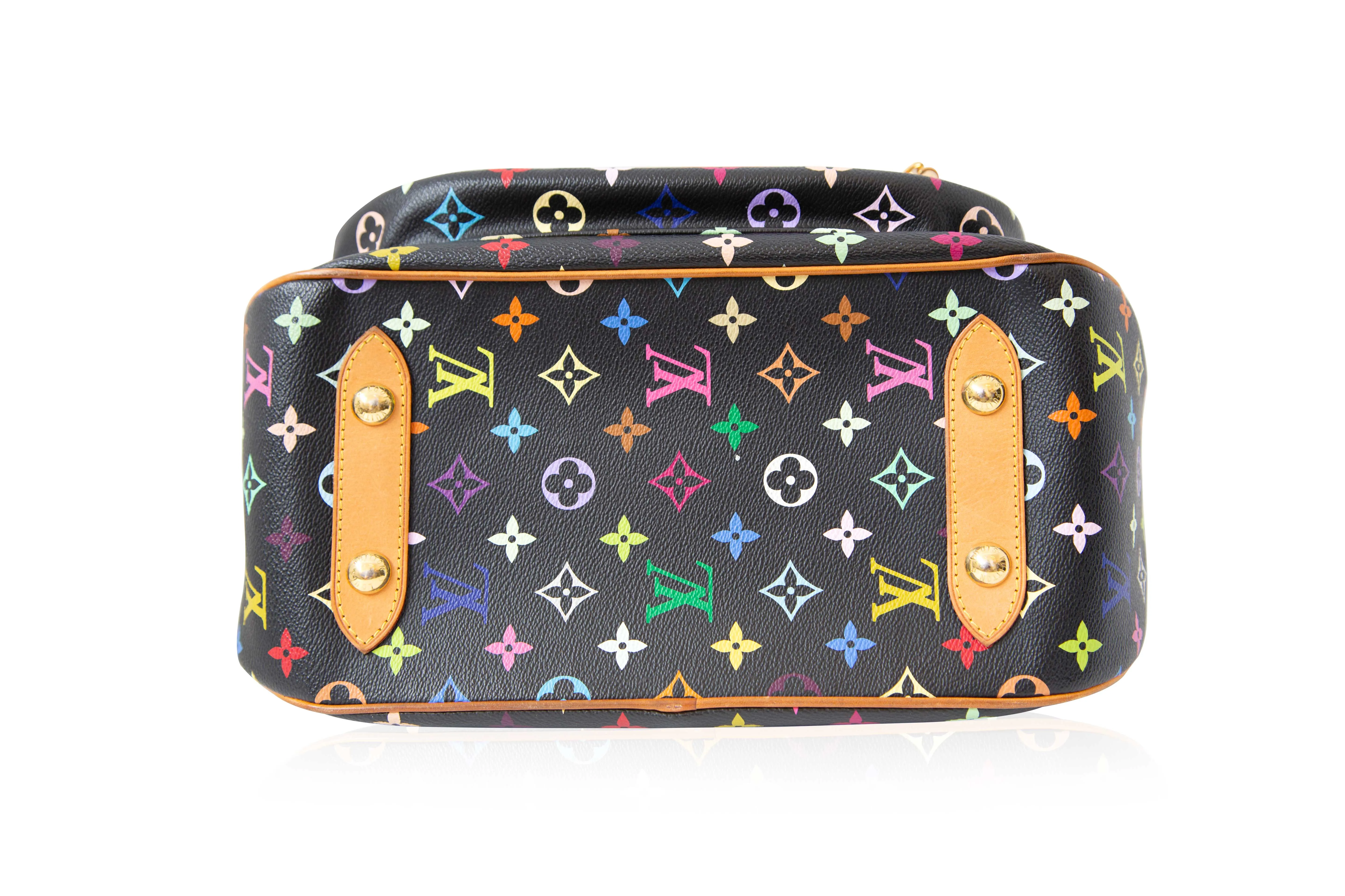 Rita Multicolour Black Takashi Murakami Handbag