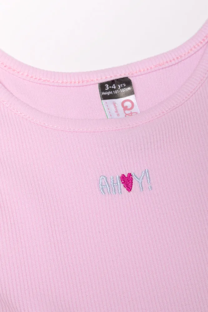 Sleeveless Dress Pink