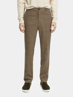 Slim tapered fit check chinos