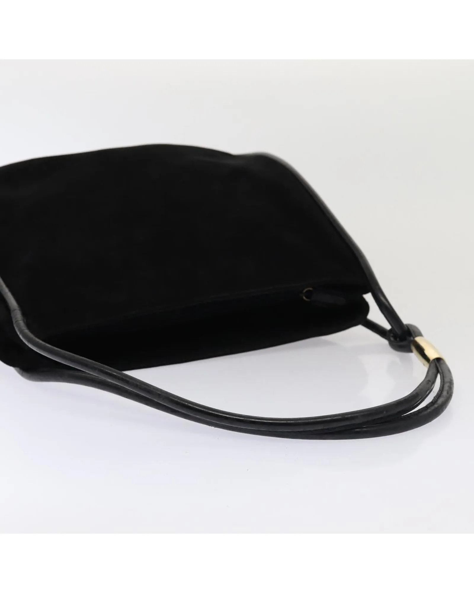 Suede Tote Bag with Handle and Spacious Interior