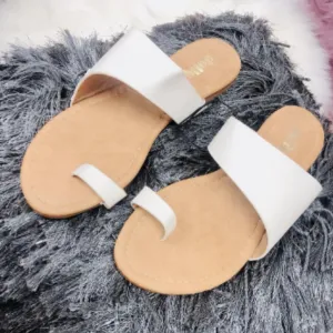 Tally Sandals -White