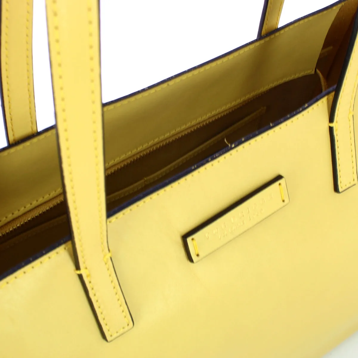 The Bridge - Mirra Banana Tote Bag - 04131401 - BANANA/ABB/ORO