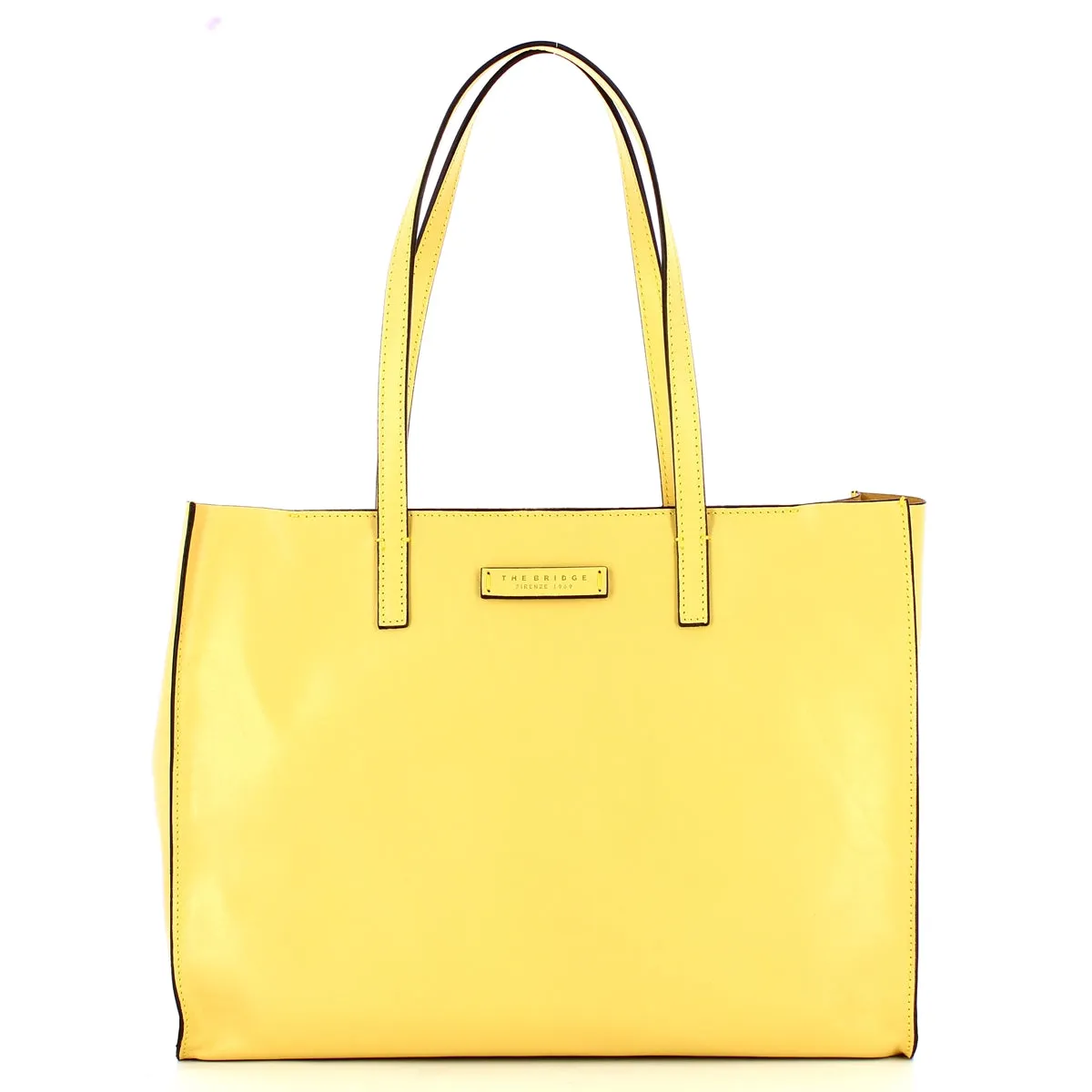 The Bridge - Mirra Banana Tote Bag - 04131401 - BANANA/ABB/ORO