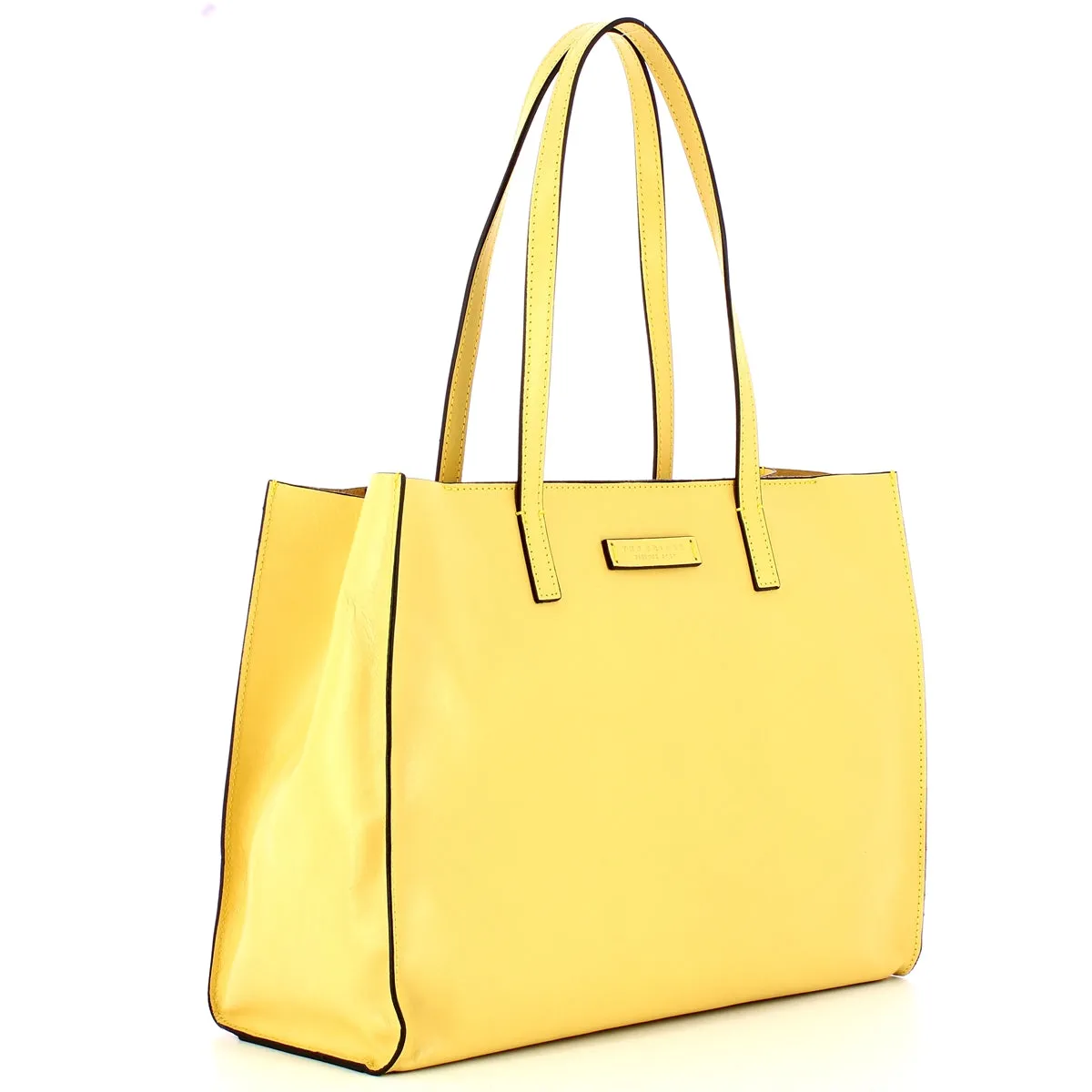 The Bridge - Mirra Banana Tote Bag - 04131401 - BANANA/ABB/ORO