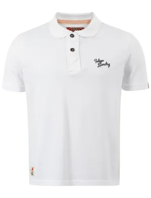 Tokyo Laundry Ezequiel white Polo Shirt