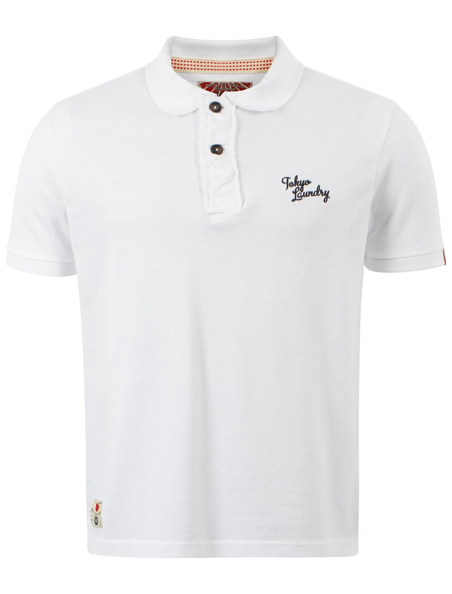 Tokyo Laundry Ezequiel white Polo Shirt