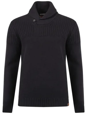 Tokyo Laundry Perico knitted jumper in navy