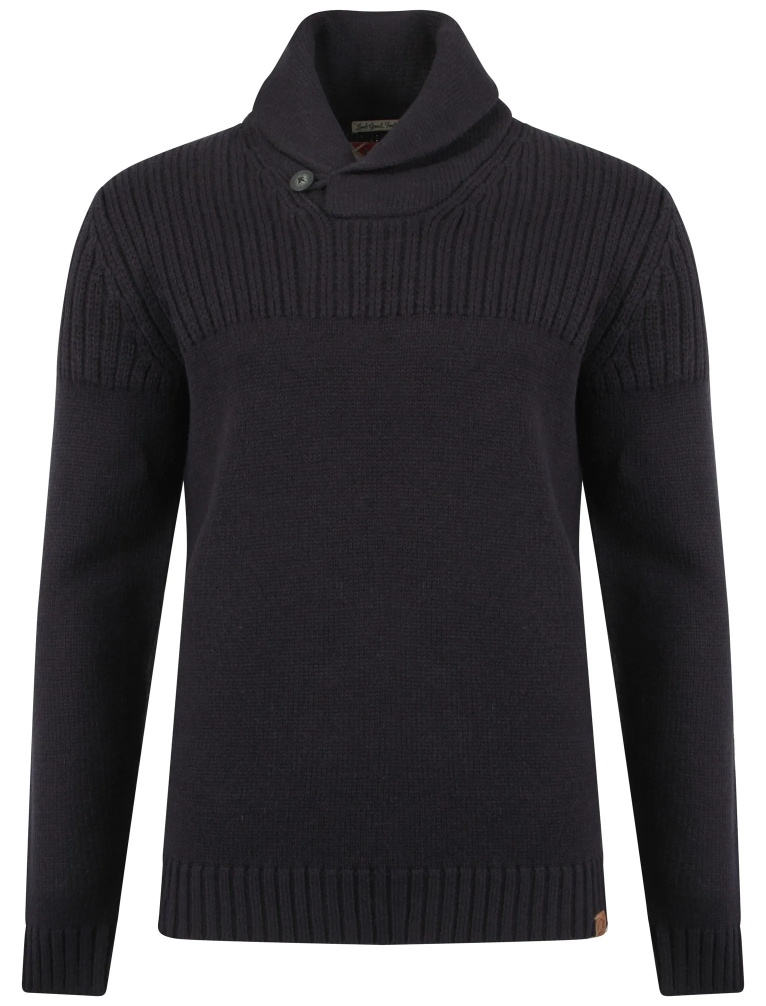 Tokyo Laundry Perico knitted jumper in navy