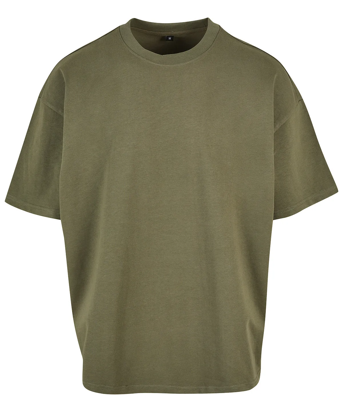 Ultra heavy cotton box tee | Olive