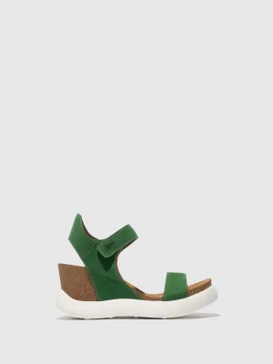 Velcro Sandals GOGO967FLY LIME GREEN