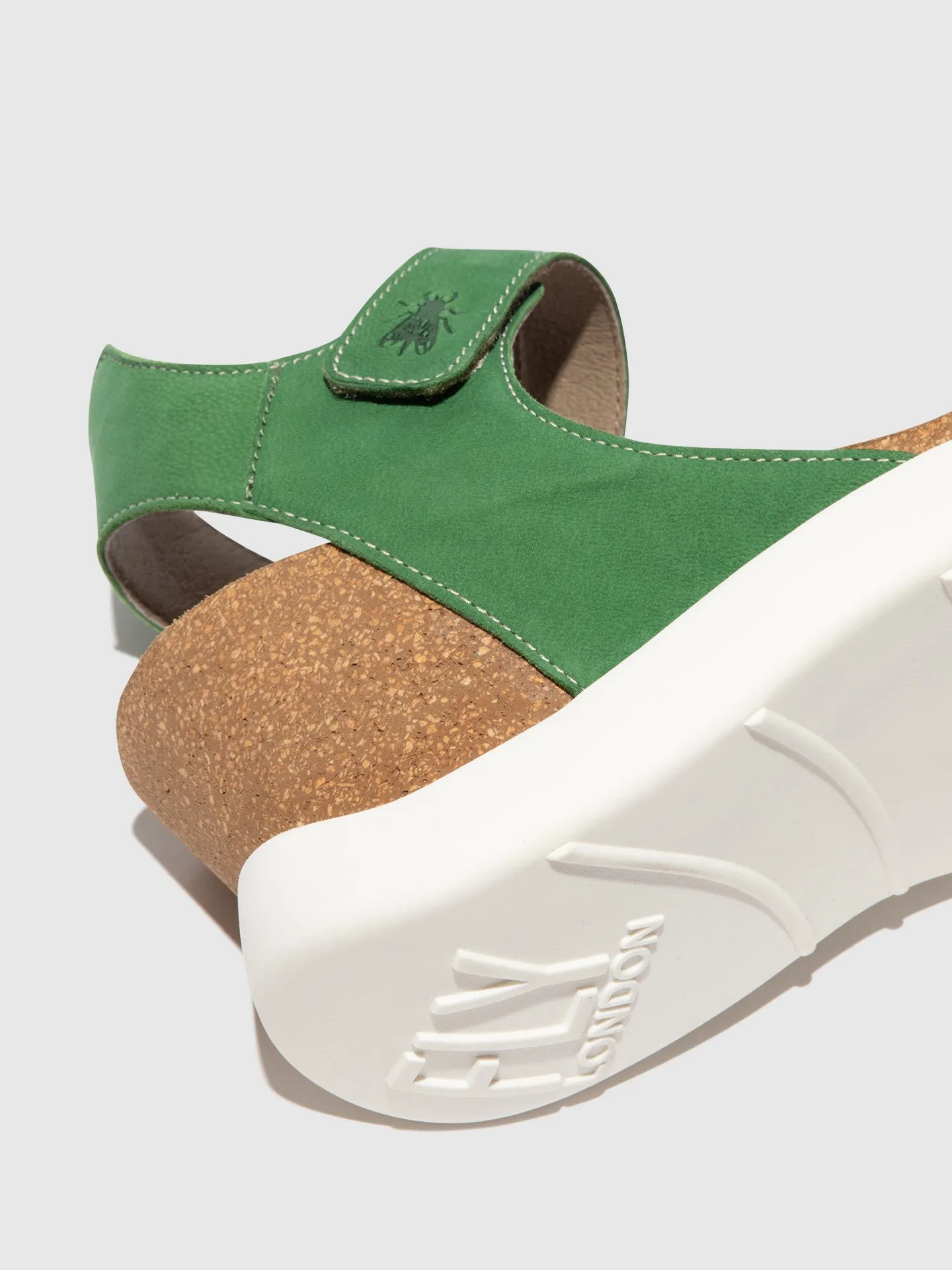 Velcro Sandals GOGO967FLY LIME GREEN