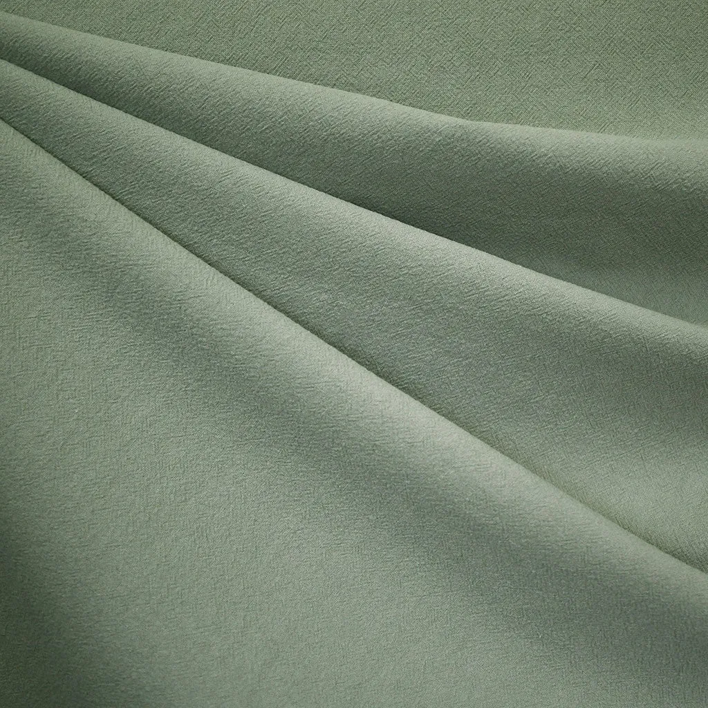 Washed Crinkle Cotton Solid Sage