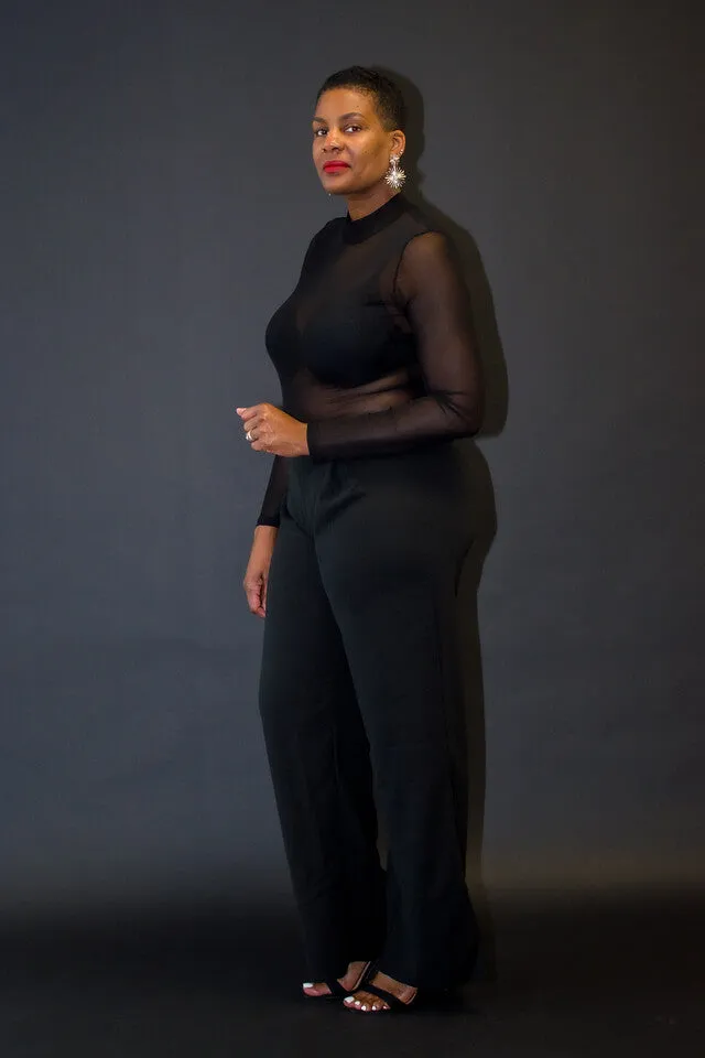 Wide Leg Dress Pants