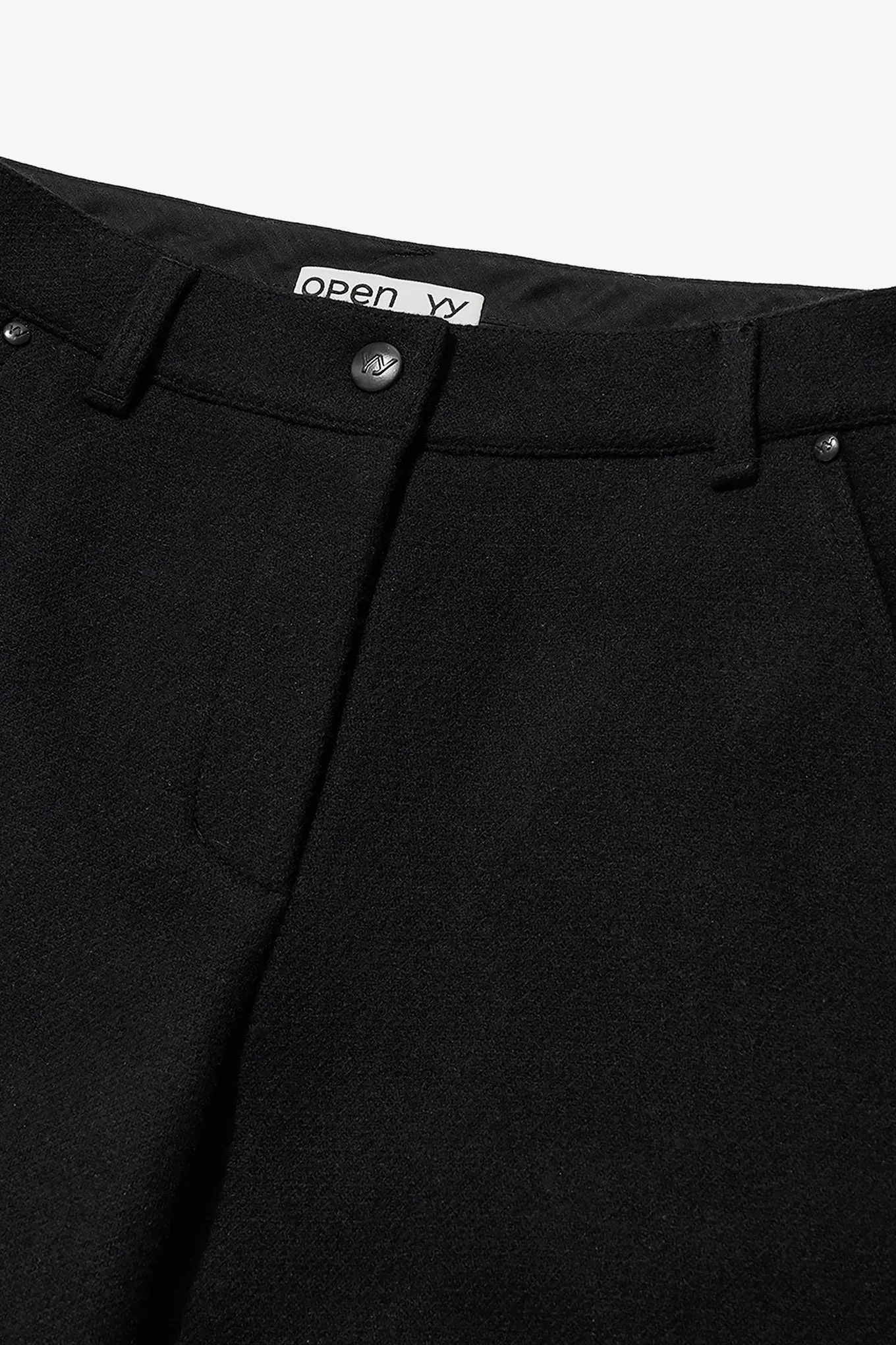 WOOL WIDE-LEG PANTS