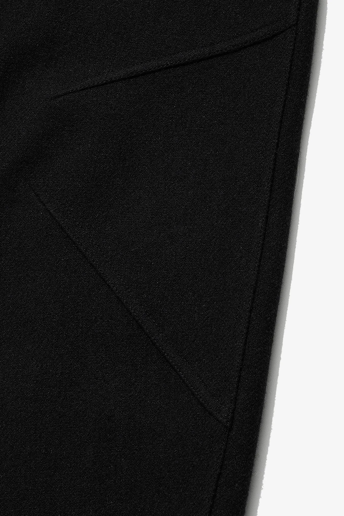 WOOL WIDE-LEG PANTS