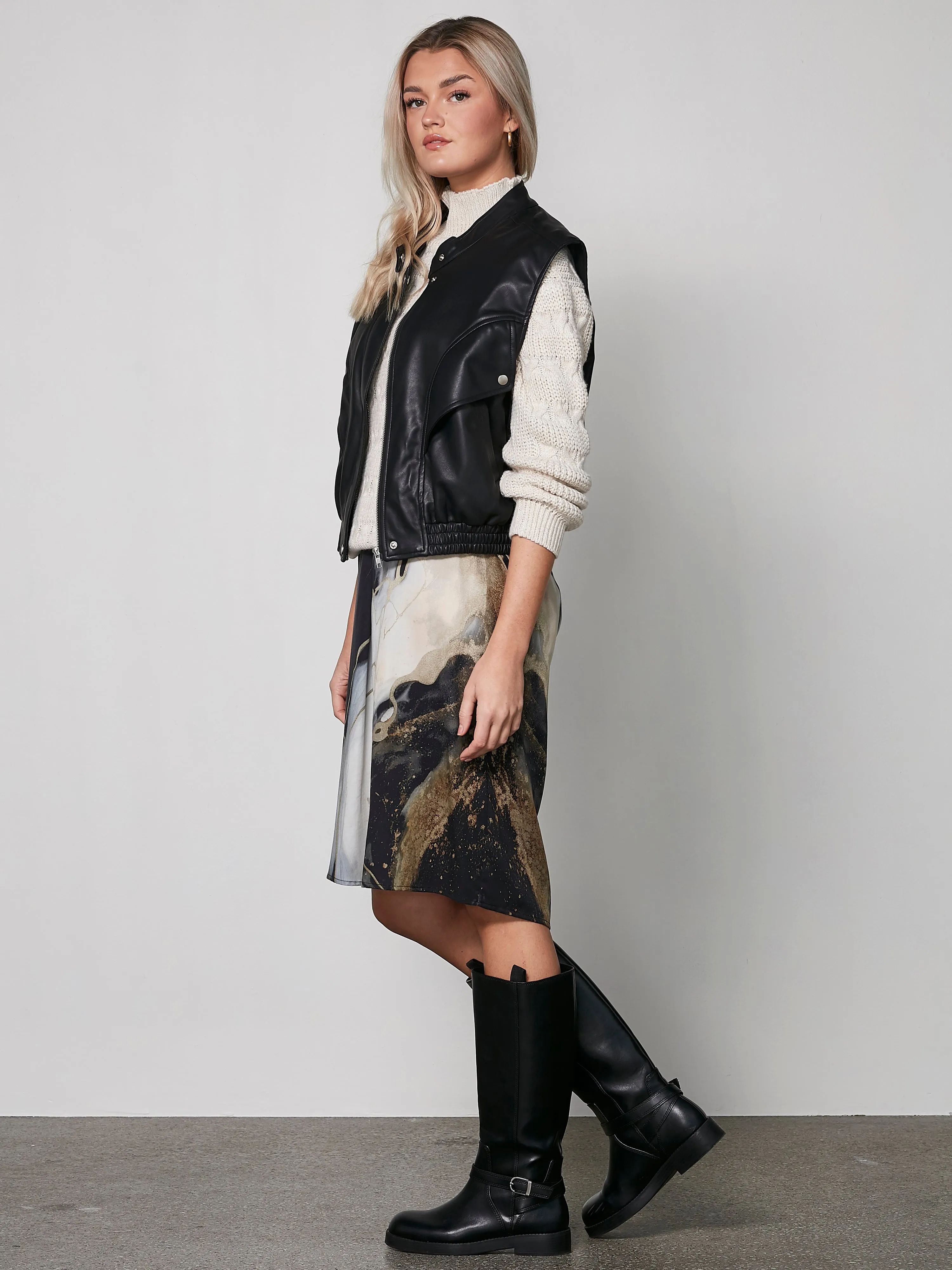 YETTE vest - Svart